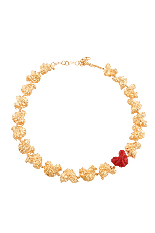 Multi Mini Heart Wave Necklace