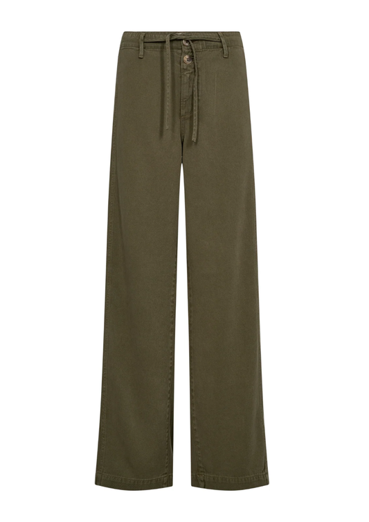 MMEmilia Elastic Pant Olive Night