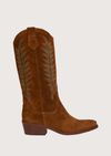 Goldie Embroidered Cowboy Boot Peat