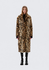 The Long Song Coat Light Leopard