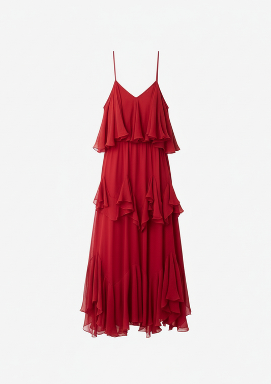 Calimera Dress Red