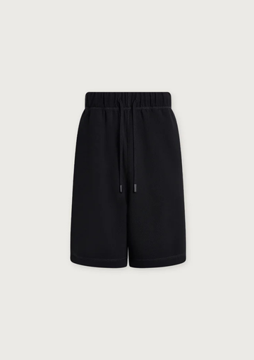 Black shorts on a light gray background