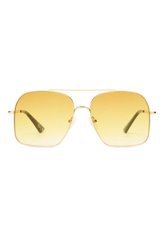Civelle Sunglasses Bright Gold/Tort