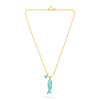 Natural stone turquoise necklace from talis chains