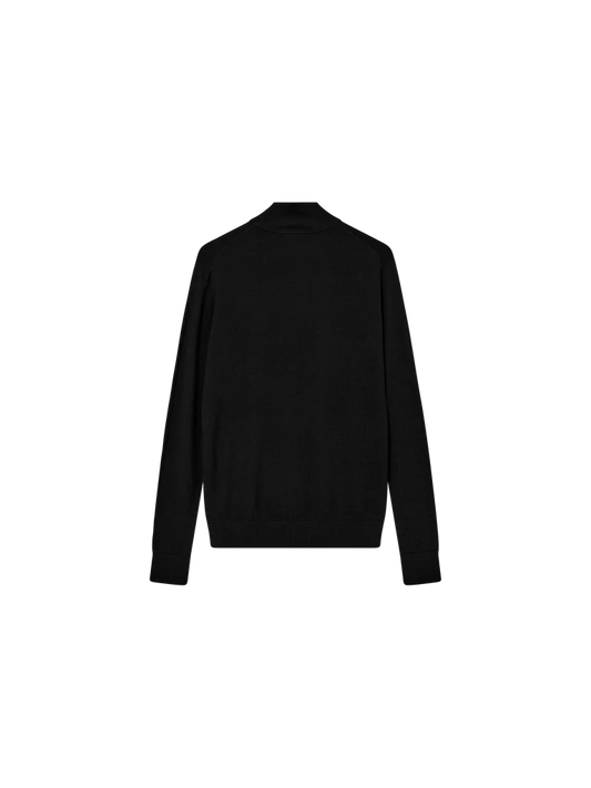 MMGAdam Soft Zip Turtle Neck Black