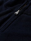 MMGAdam Soft Zip Turtle Neck Knit Navy