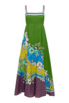 Pattern maxi dress by Alemais on a white background.