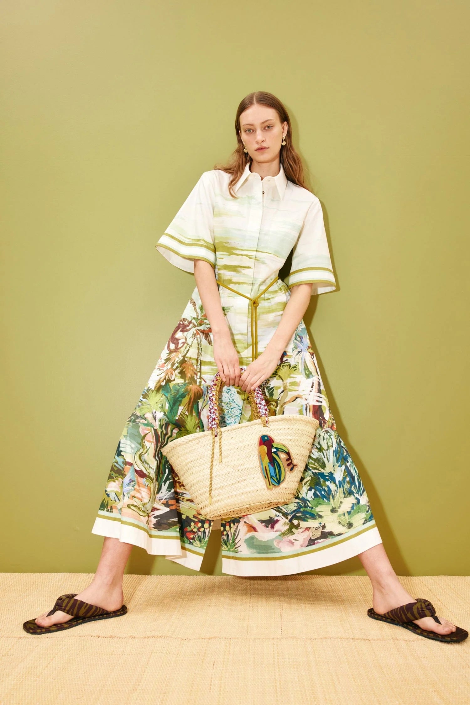 Jungle Boogie Shirtdress Multi Sass & Edge Jungle Boogie Shirtdress Multi Sass & Edge