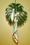 square silk scarf with jungle print from Alemais