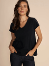 MMTulli V-SS Tee Black