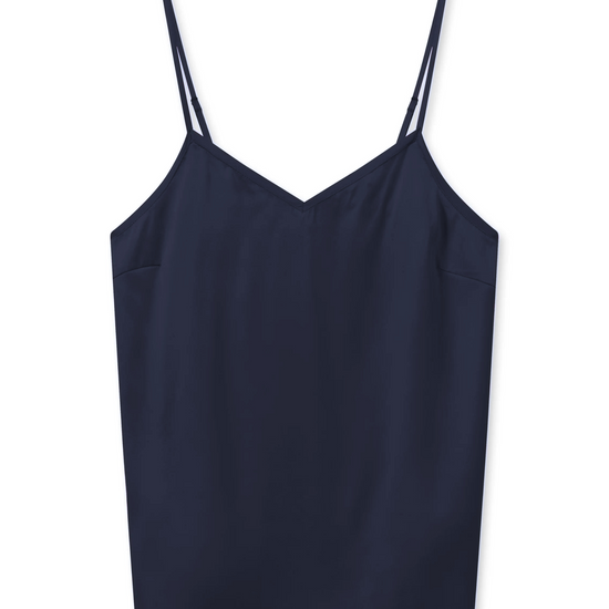 Navy slip top 