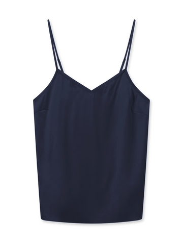 Navy slip top 