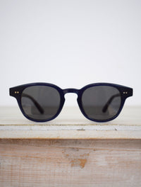  blue round sunglasses