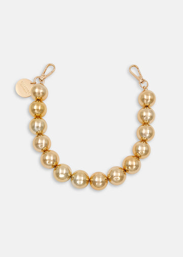 Jadine Ball Necklace Gold