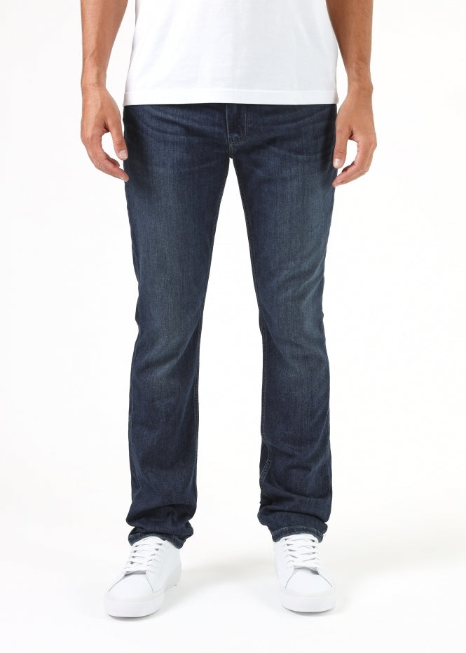 blue slim straight mens jeans 