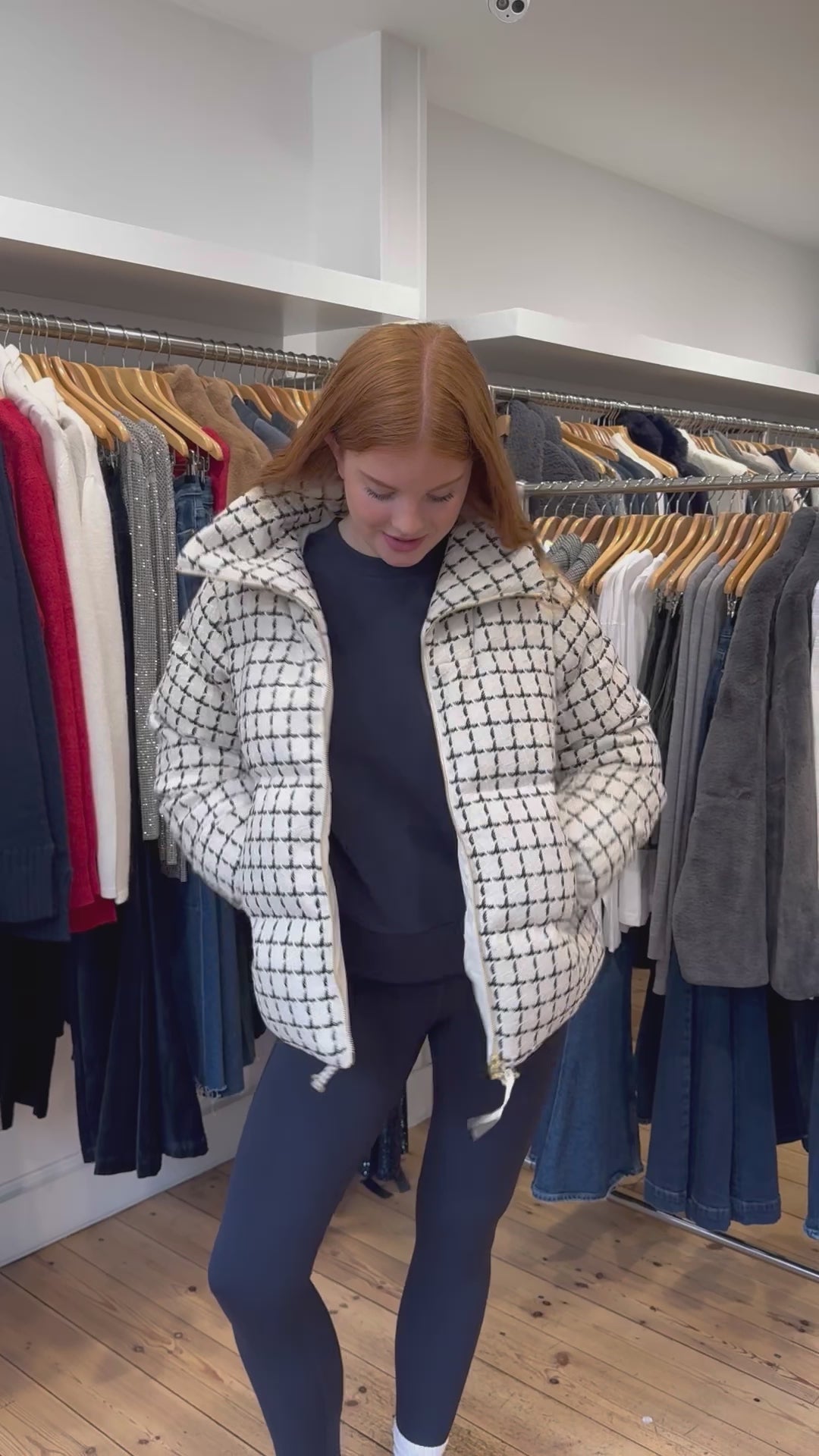 video modelling jacket