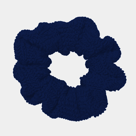 Navy scrunchie from Hunza G