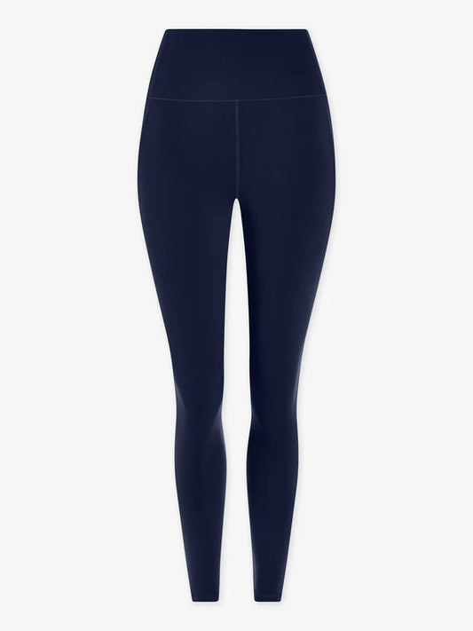 high rise dark navy leggings 