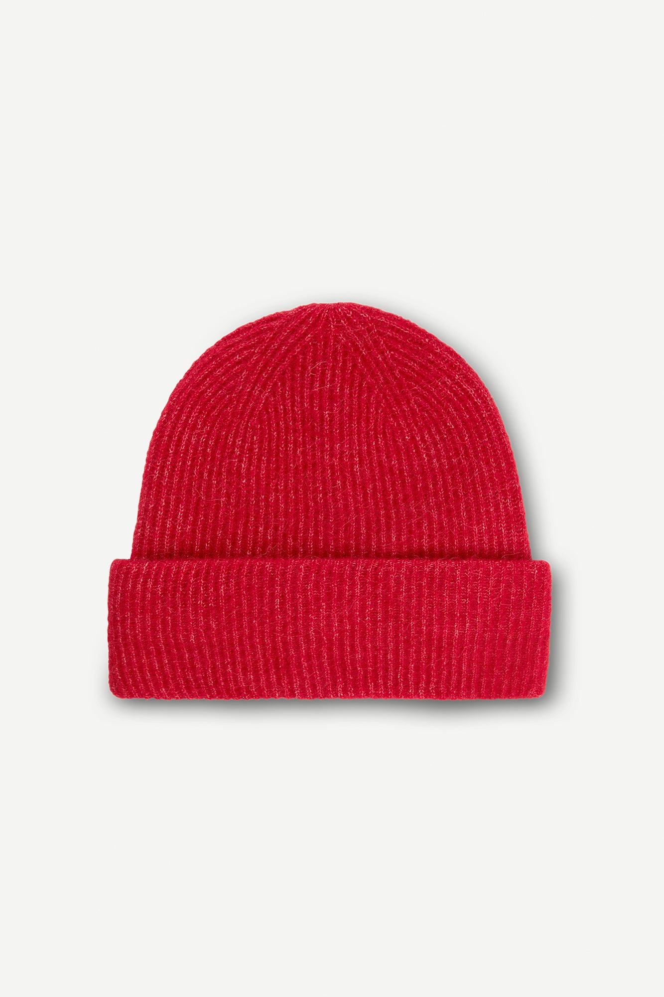 Red beanie hat