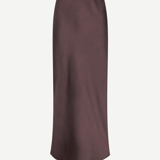 Burgundy skirt on a white background from Samsoe Samsoe