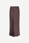 Burgundy skirt on a white background from Samsoe Samsoe