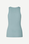 blue round neck sleeveless tank  rear from Samsoe Samsoe