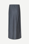long blue slip skirt from samsoe rear 