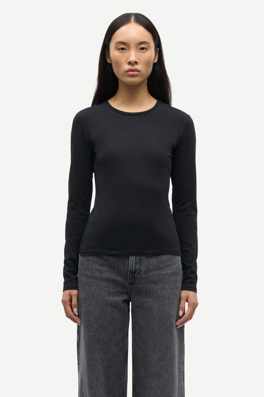 Saesme LS T-Shirt Black
