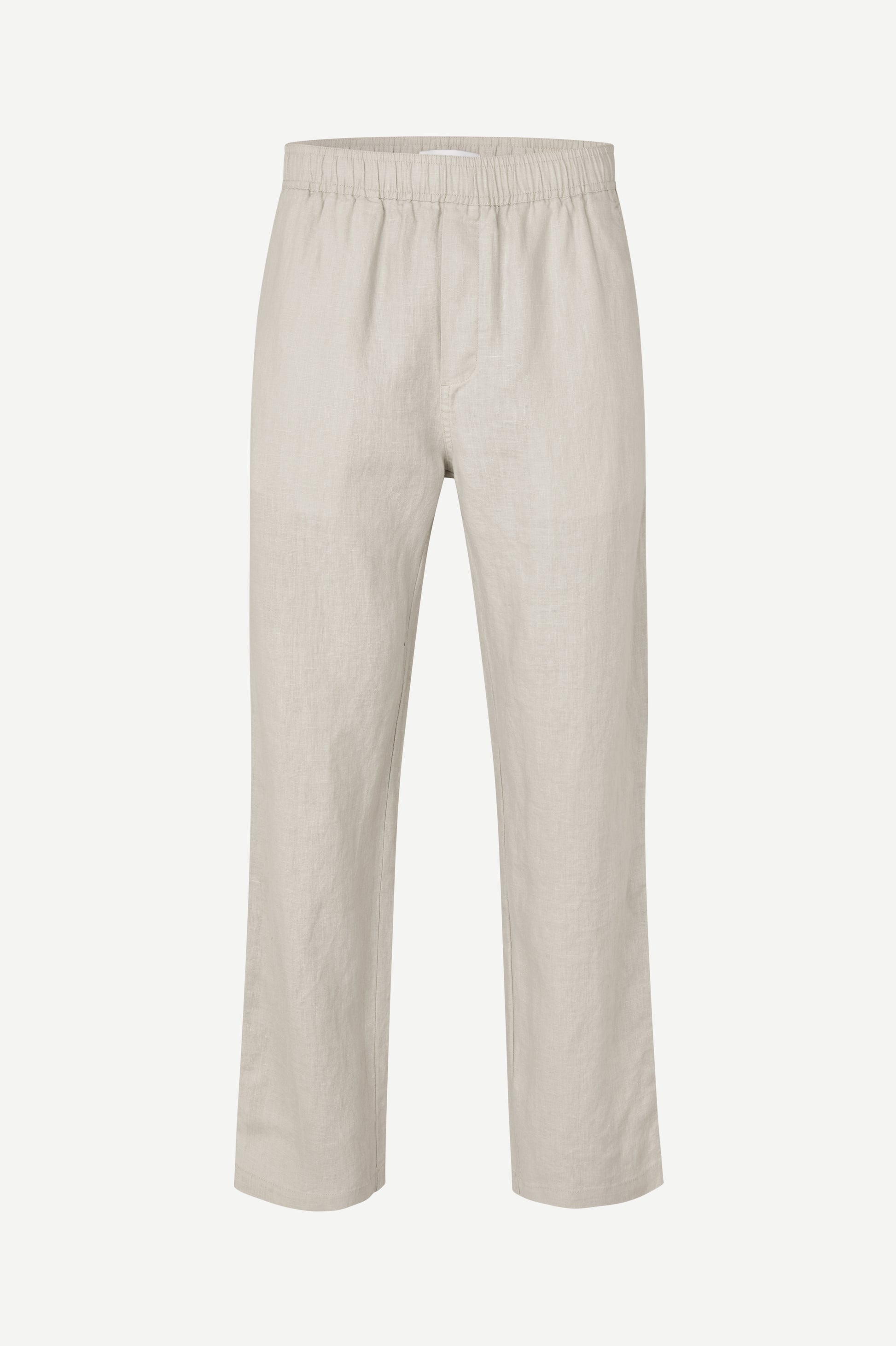 Beige pants on a white background
