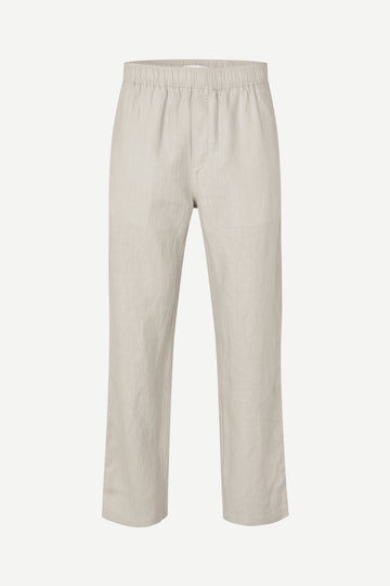 Beige pants on a white background