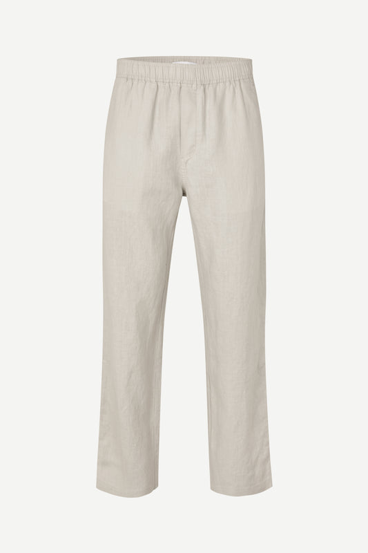Beige pants on a white background