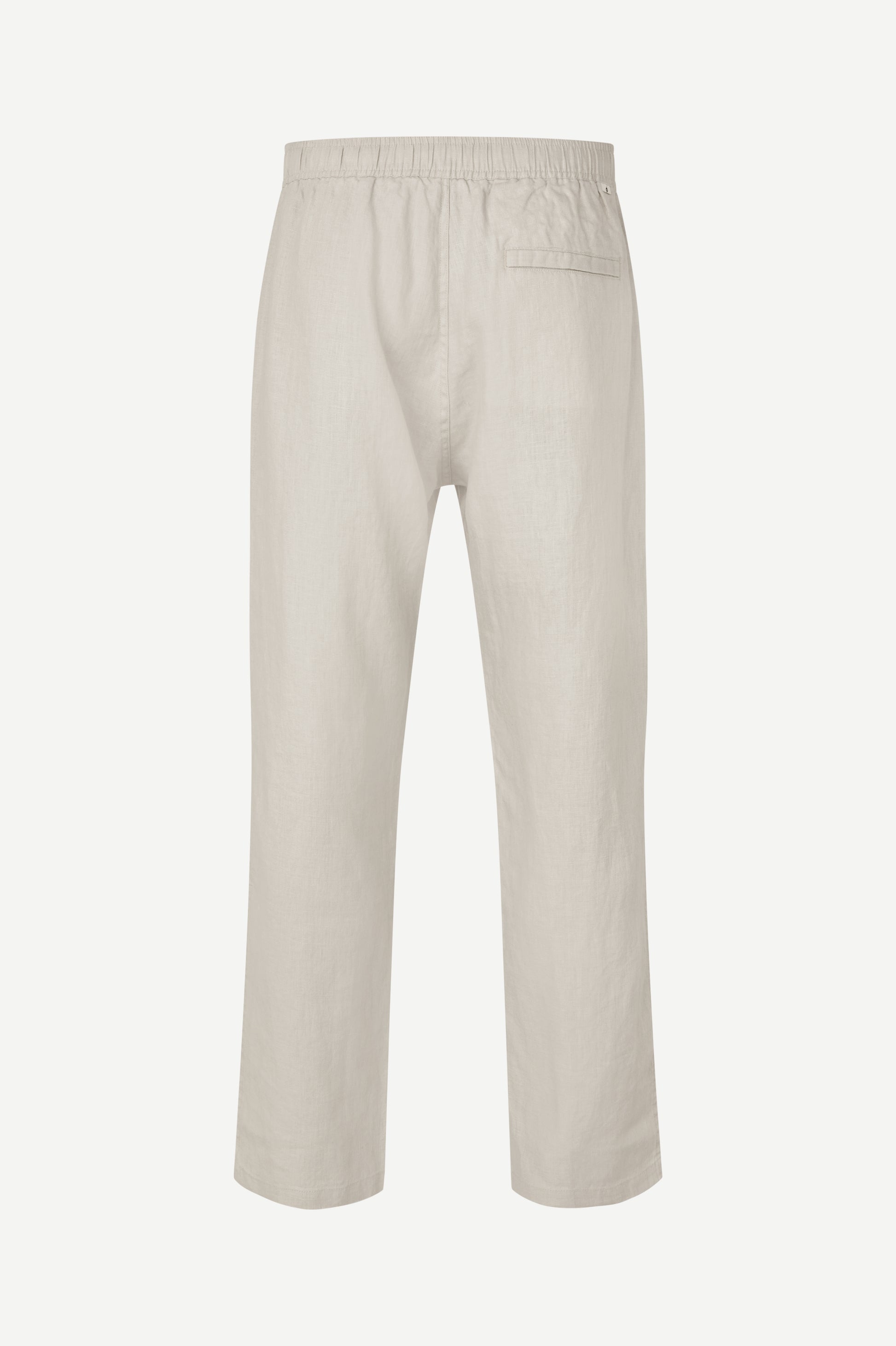 Beige pants on a white background