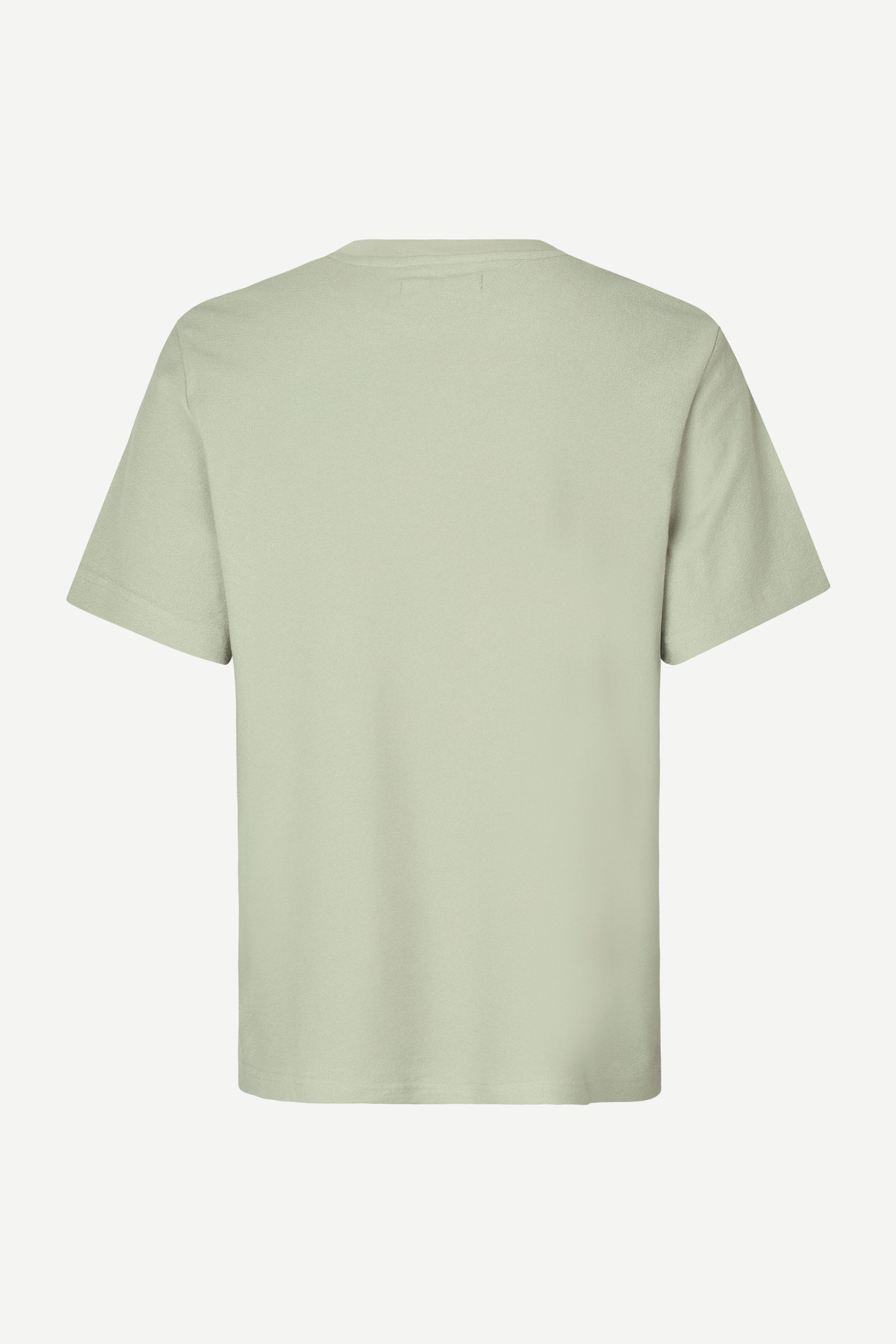 Light green t-shirt on a white background