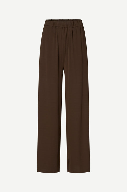 Brown pants on a white background