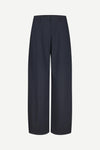 navy wide-leg pants on a white background