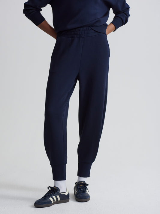 Double soft deep cuff pant in navy