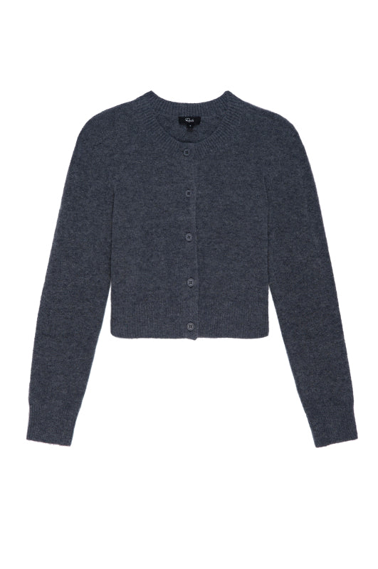 round neck with button down long sleeve 