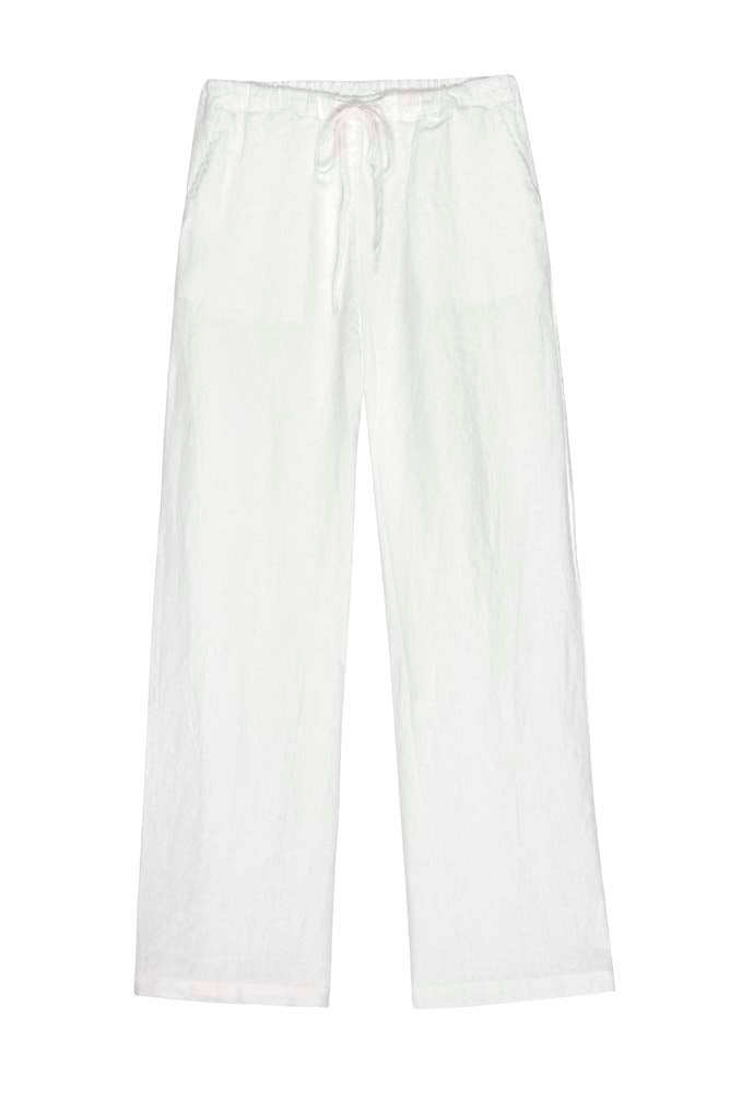 Emmie Linen Trousers White
