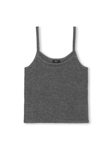 dark grey spaghetti strap cami
