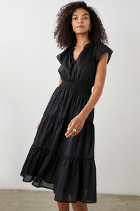 black lightweight dress