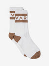 Spencer Socks Egret/Golden Bronze