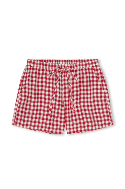red gingham print with drawstring waist from rails