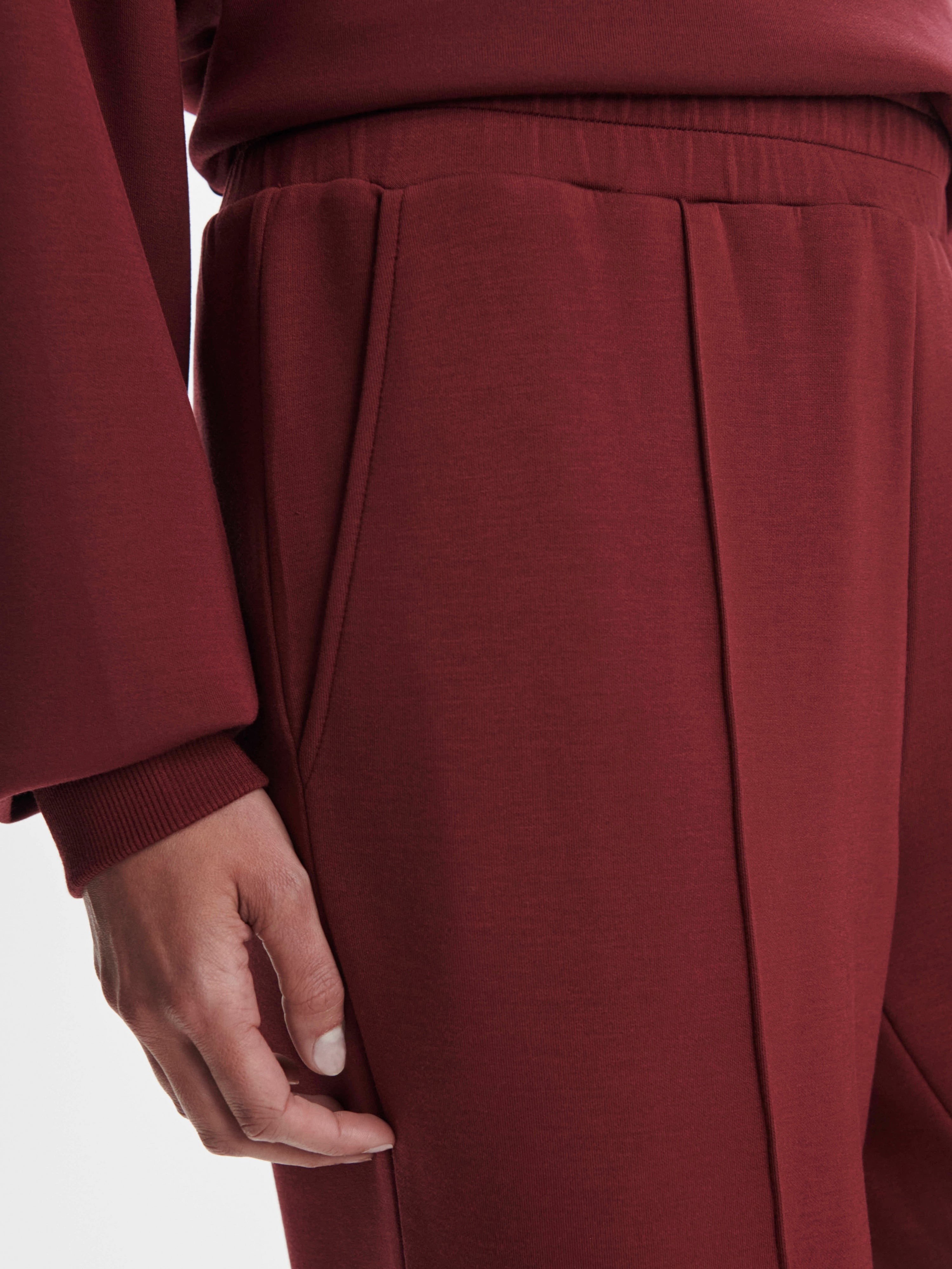 Wide Leg Pant 30 New Maroon – Sass & Edge