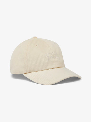 cream cord cap