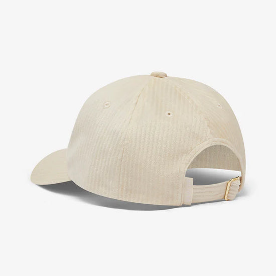 cream cord cap rear view 