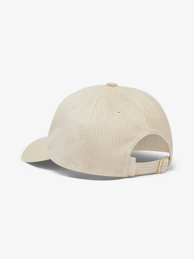 cream cord cap rear view 