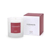 Connock candle with a matching box on a white background
