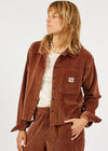 Jumbo Cord Shirt Brown