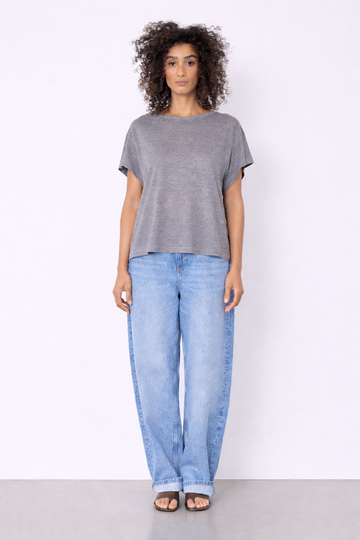 Zoe T-Shirt Dark Grey
