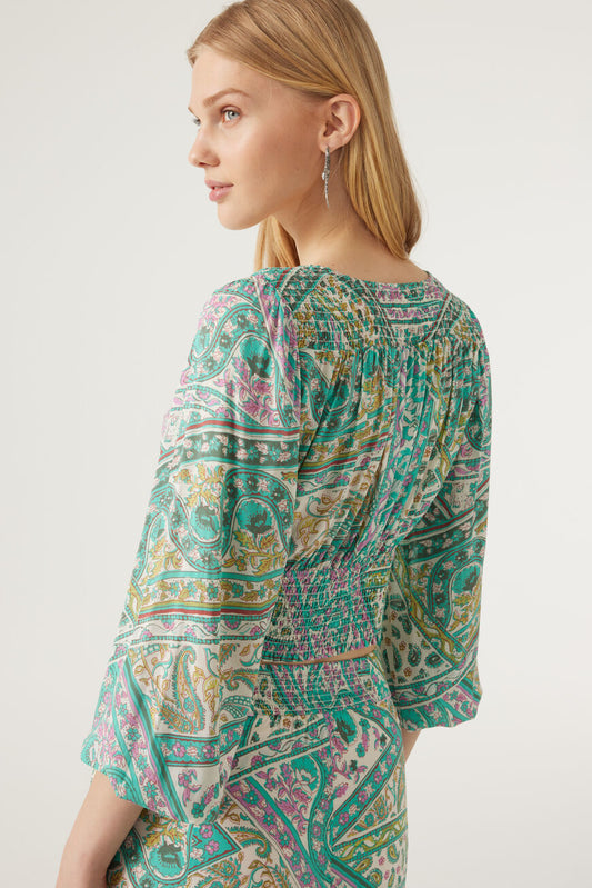 Finka Long Sleeve Top Green